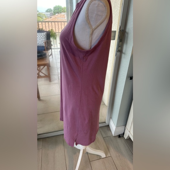 Lululemon All Yours Tank Dress Color Pink Vitasea Midi - Picture 2 of 11